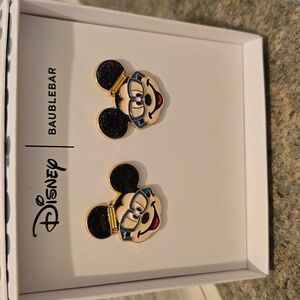 Disney  Mickey Mouse Earrings new in box